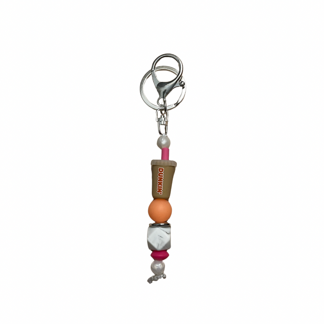 Dunkin Coffee Cup Fidget Keychain