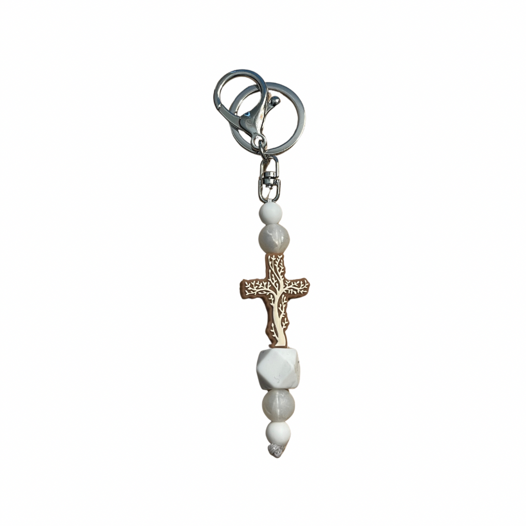 Christian Cross Fidget Keychain