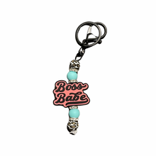 Load image into Gallery viewer, Boss Babe Fidget Keychain
