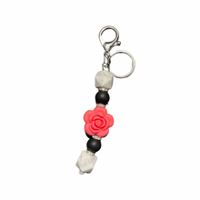 Load image into Gallery viewer, Rose Fidget Keychain
