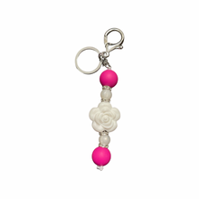 Load image into Gallery viewer, Rose Fidget Keychain
