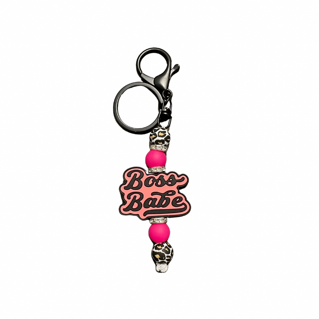 Boss Babe Fidget Keychain